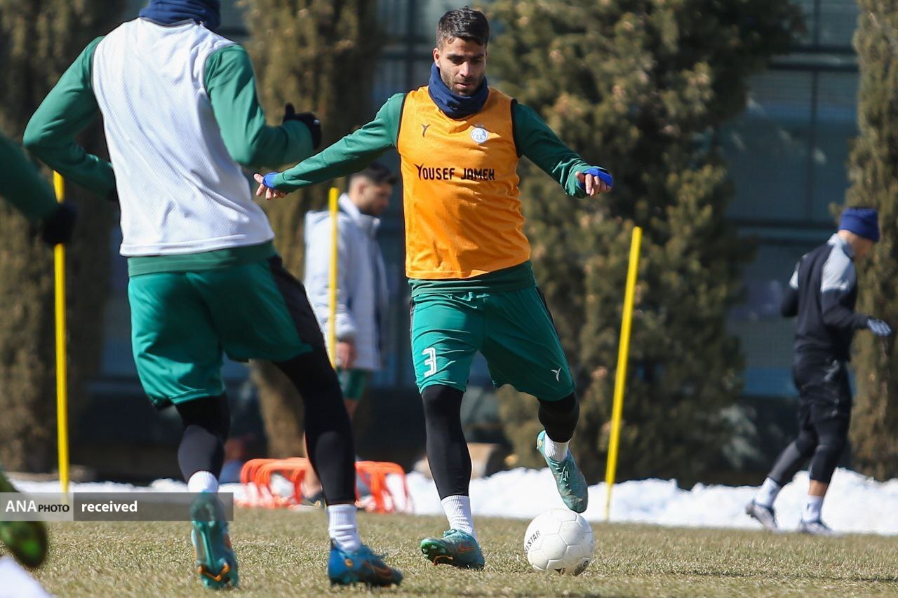 مهاجم آبی پوشان تمرین نکرد، از ۲ بازیکن تقدیر شد+تصاویر
