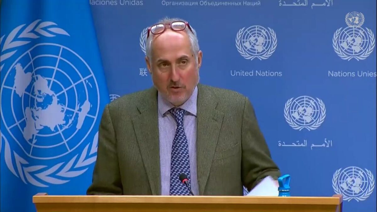 سخنگوی سازمان ملل: در حال افزایش کمک‌ به سوریه هستیم