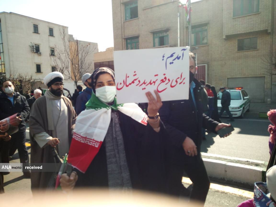 ایرانی‌ها در ۲۲ بهمن سنگ تمام گذاشتند؛ همه آمدند و جای «حاج قاسم» خالی بود