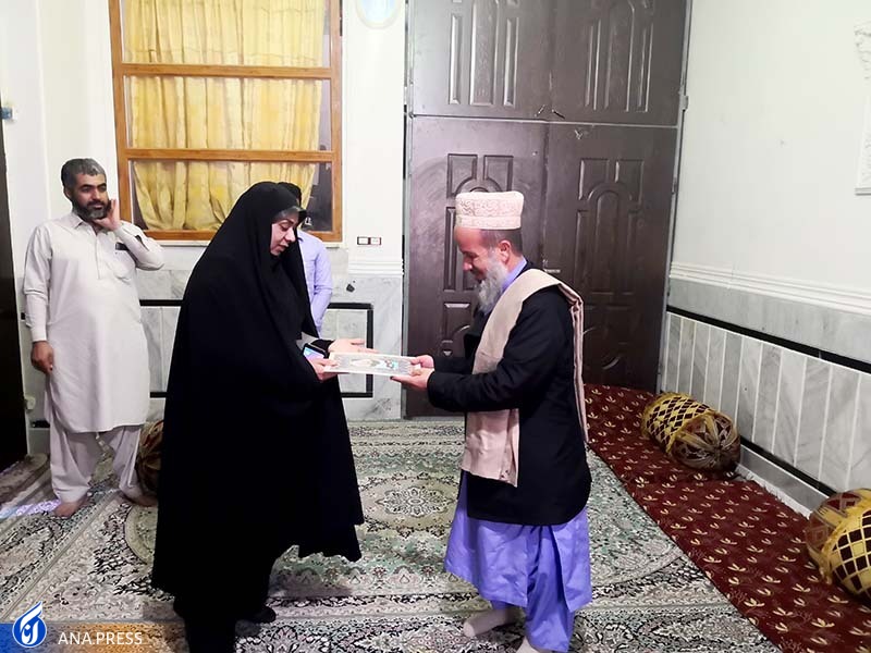 دیدار دانشگاهیان با خانواده شهید مولوی عبدالواحد ریگی