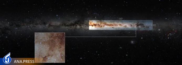 با بررسی بی سابقه کهکشان راه شیری از میلیاردها جرم آسمانی رونمایی کرد با بررسی بی سابقه کهکشان راه شیری از میلیاردها جرم آسمانی رونمایی کرد