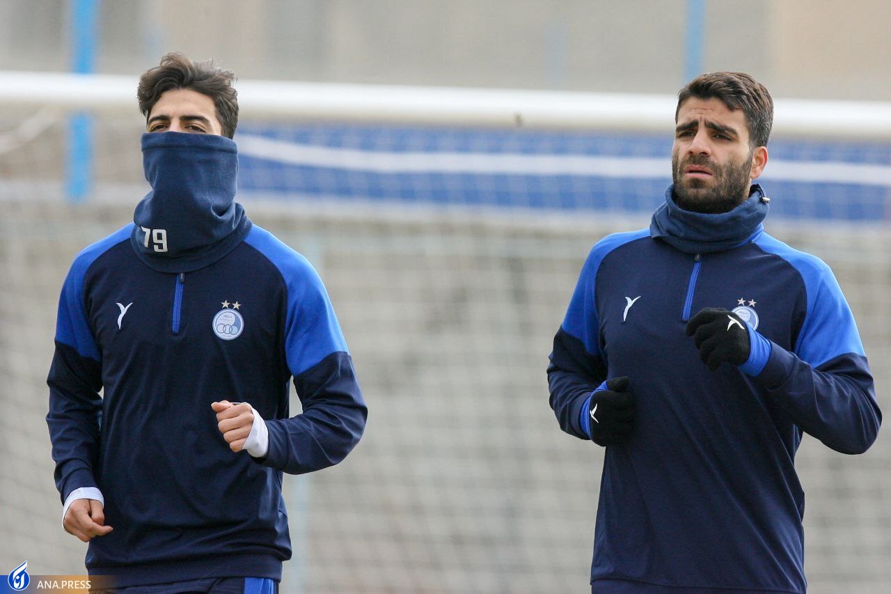 حسینی تمرین نکرد؛ ادامه تمرینات اختصاصی دو بازیکن