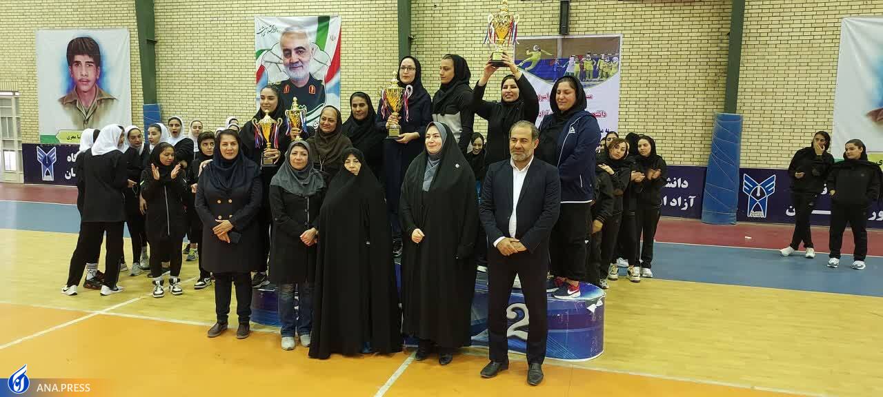 تهران قهرمان مسابقات سراسری هندبال دانشجویان دختر دانشگاه آزاد شد تهران قهرمان مسابقات سراسری هندبال دانشجویان دختر دانشگاه آزاد شد
