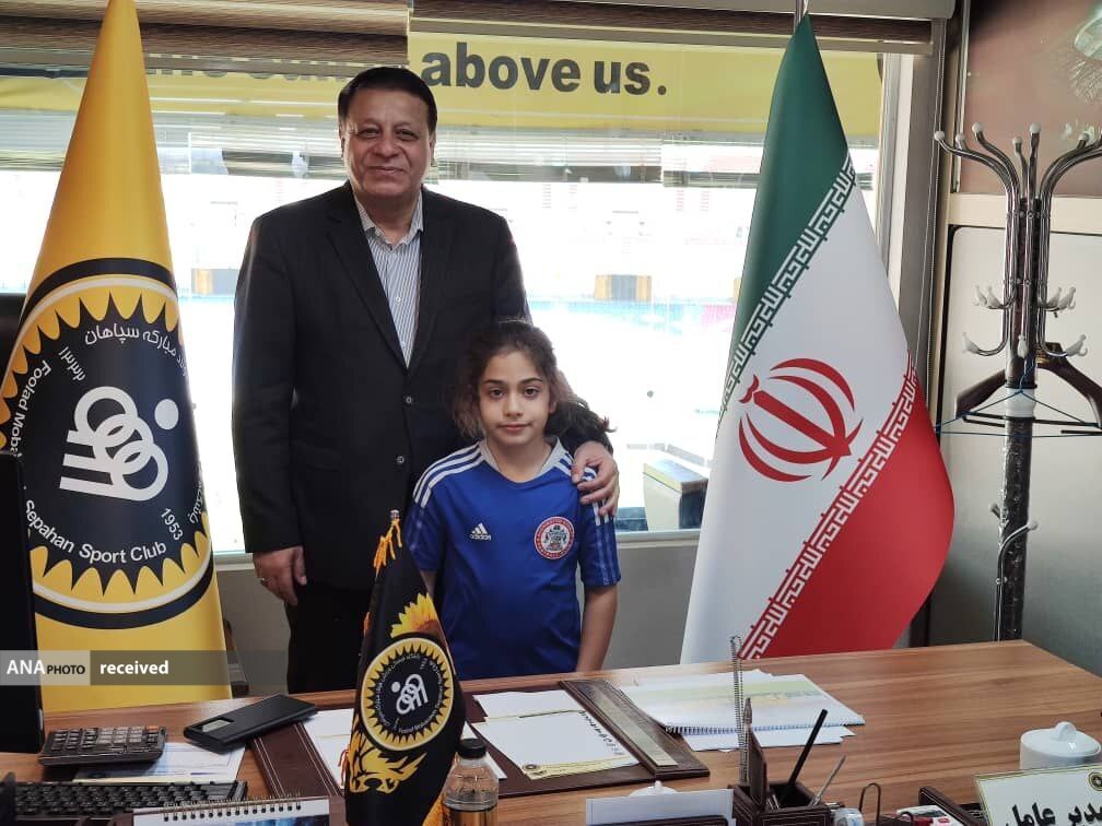 نابغه ایرانی و مورد تائید مسی به سپاهان پیوست+عکس نابغه ایرانی و مورد تائید مسی به سپاهان پیوست+عکس