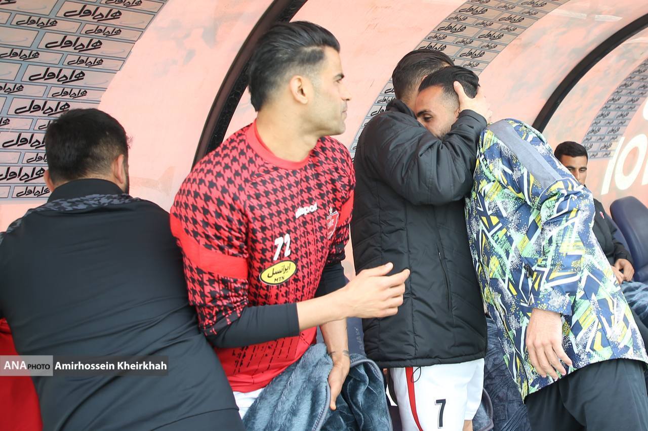 خوش و بش باورنکردنی پاکدل با پرسپولیسیها خوش و بش باورنکردنی پاکدل با پرسپولیسیها