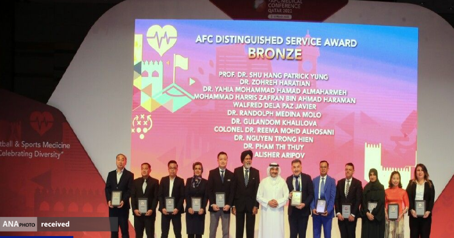 لوح تقدیر طلای پزشکی آسیا نصیب دکتران کشورمان شد