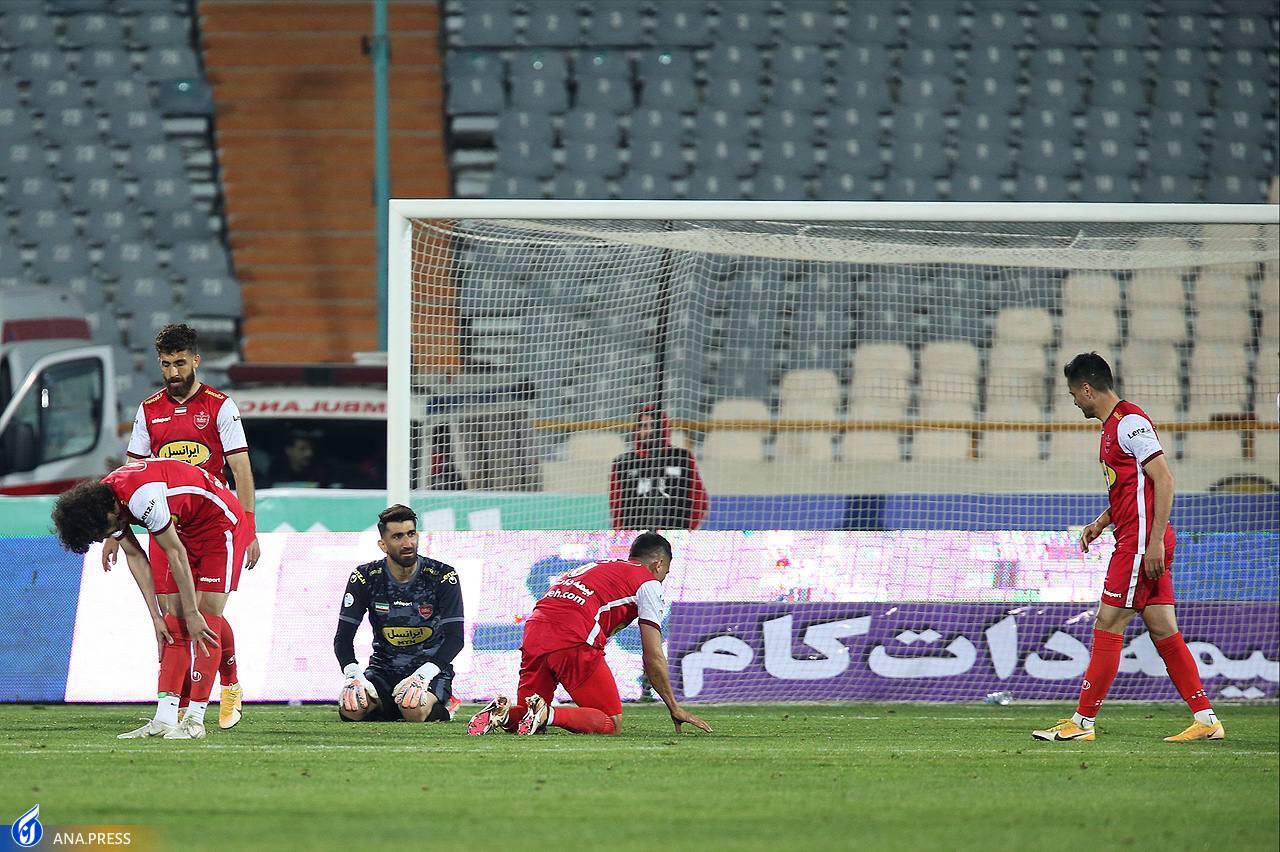 پریرا، ویروس و کمی بدشانسی یقه گل محمدی را گرفتند/شکست زرد پرسپولیس در آزادی پریرا، ویروس و کمی بدشانسی یقه گل محمدی را گرفتند/شکست زرد پرسپولیس در آزادی