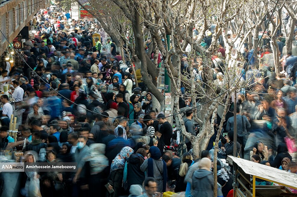 خرید نوروزی در بازار تهران