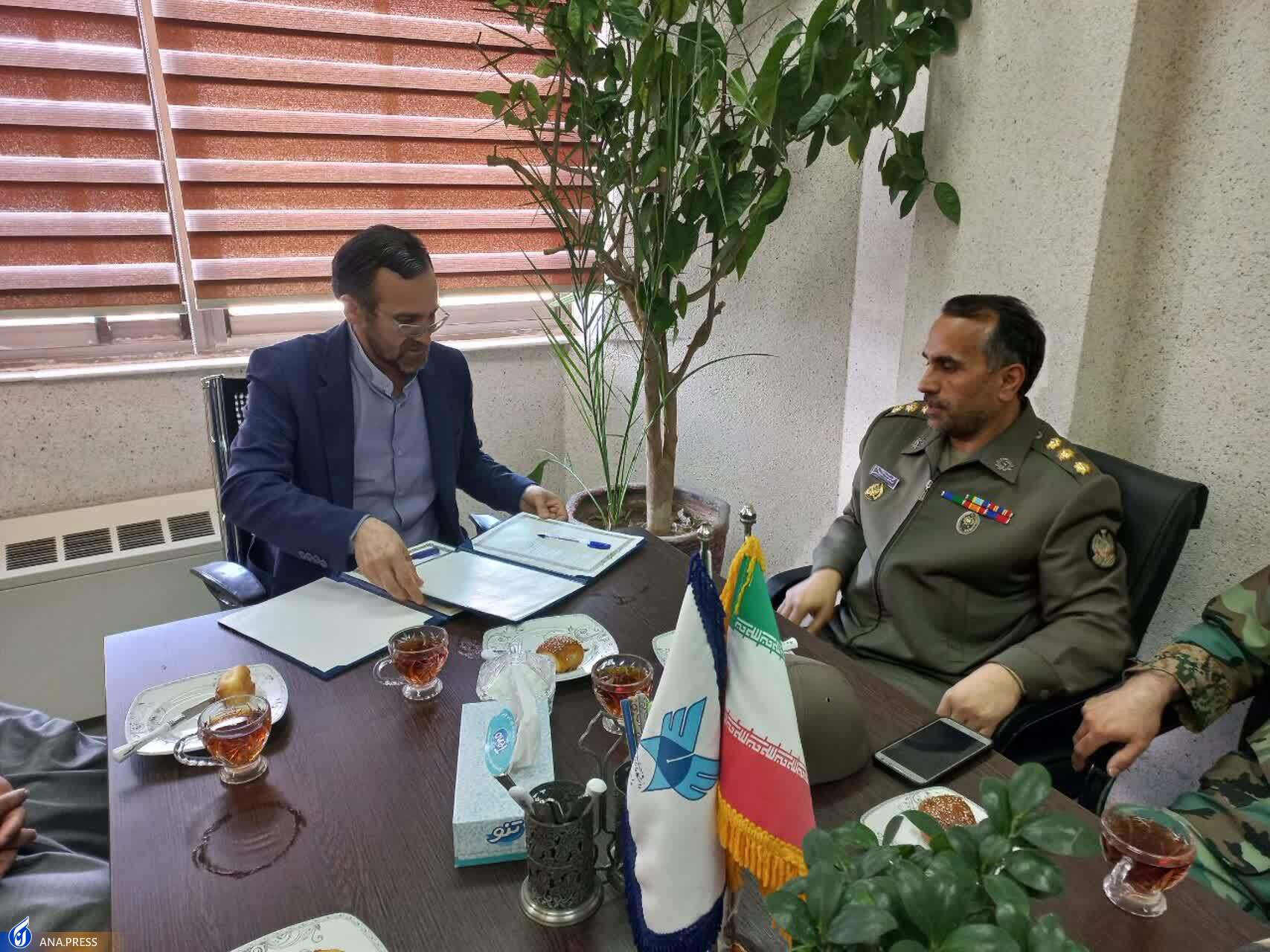 تشریح جزئیات تفاهم‌نامه دانشگاه آزاد اسلامی واحد مراغه و نزاجا