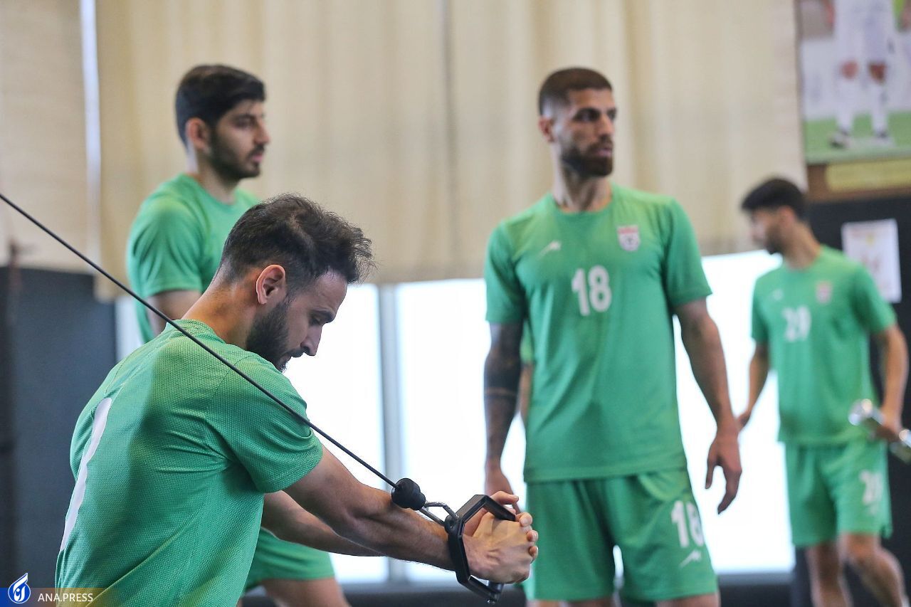 تمرین شاگردان قلعه‌نویی در پک+ تصاویر