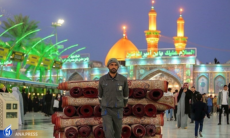 شستوشوی حرم امام حسین (ع) به مناسبت حلول ماه شعبان+ فیلم شستوشوی حرم امام حسین (ع) به مناسبت حلول ماه شعبان+ فیلم