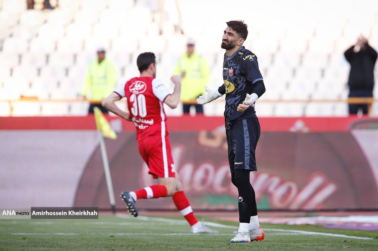 لحظه مهار پنالتی مهاجم نفت توسط بیرانوند+تصاویر لحظه مهار پنالتی مهاجم نفت توسط بیرانوند+تصاویر