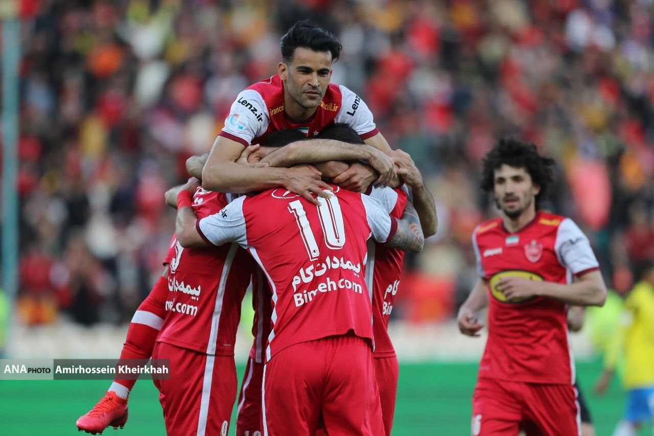 تصاویری از روز برتری پرسپولیس بر نفت مسجدسلیمان