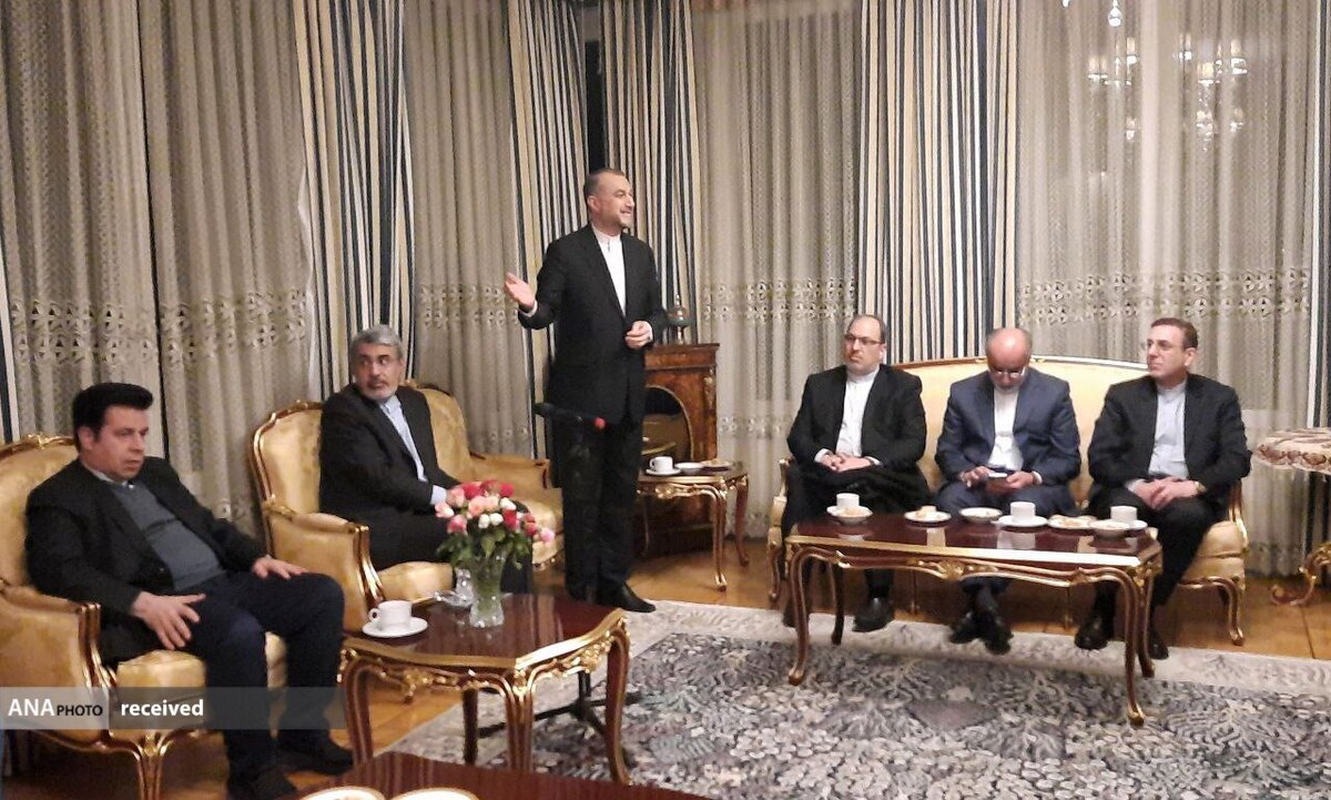 «امیر عبداللهیان» با دیپلمات‌های ایرانی مستقر در سوئیس دیدار کرد