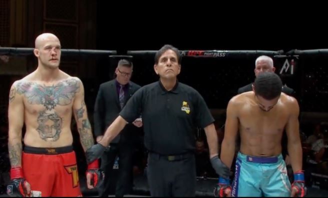 شکستگی وحشتناک بینی یک ورزشکار MMA+تصاویر