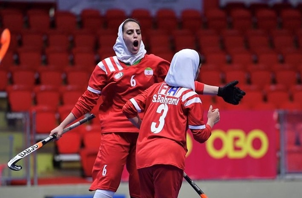 ثبت سومین پیروزی تیم ملی هاکی بانوان ایران