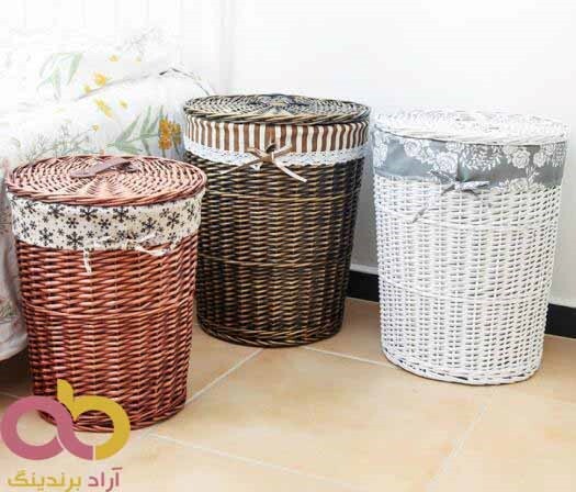 قیمت سبد حصیری صندلی پایه دار