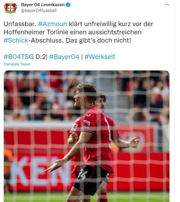 واکنش باشگاه لورکوزن به اشتباه غیرمنتظره سردار آزمون