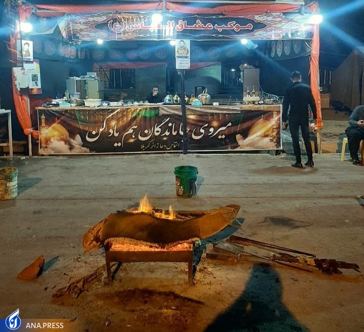 شور و دلدادگی حسینی با برپایی موکب «عشاق العباس(ع)» در دیلم