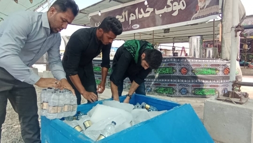 موکب خدام الحسین(ع) شرکت نفت ایرانول آماده پذیرایی از زائران حسینی است موکب خدام الحسین(ع) شرکت نفت ایرانول آماده پذیرایی از زائران حسینی است