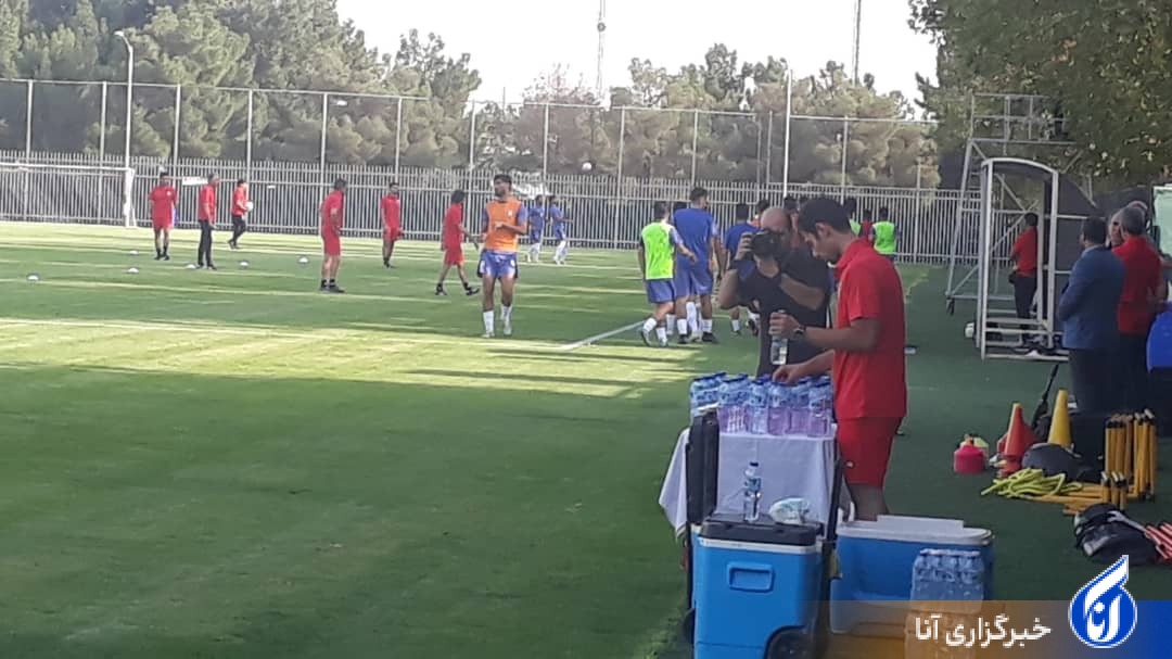 اولین تمرین تیم ملی فوتبال با حضور کیروش+عکس اولین تمرین تیم ملی فوتبال با حضور کیروش+عکس