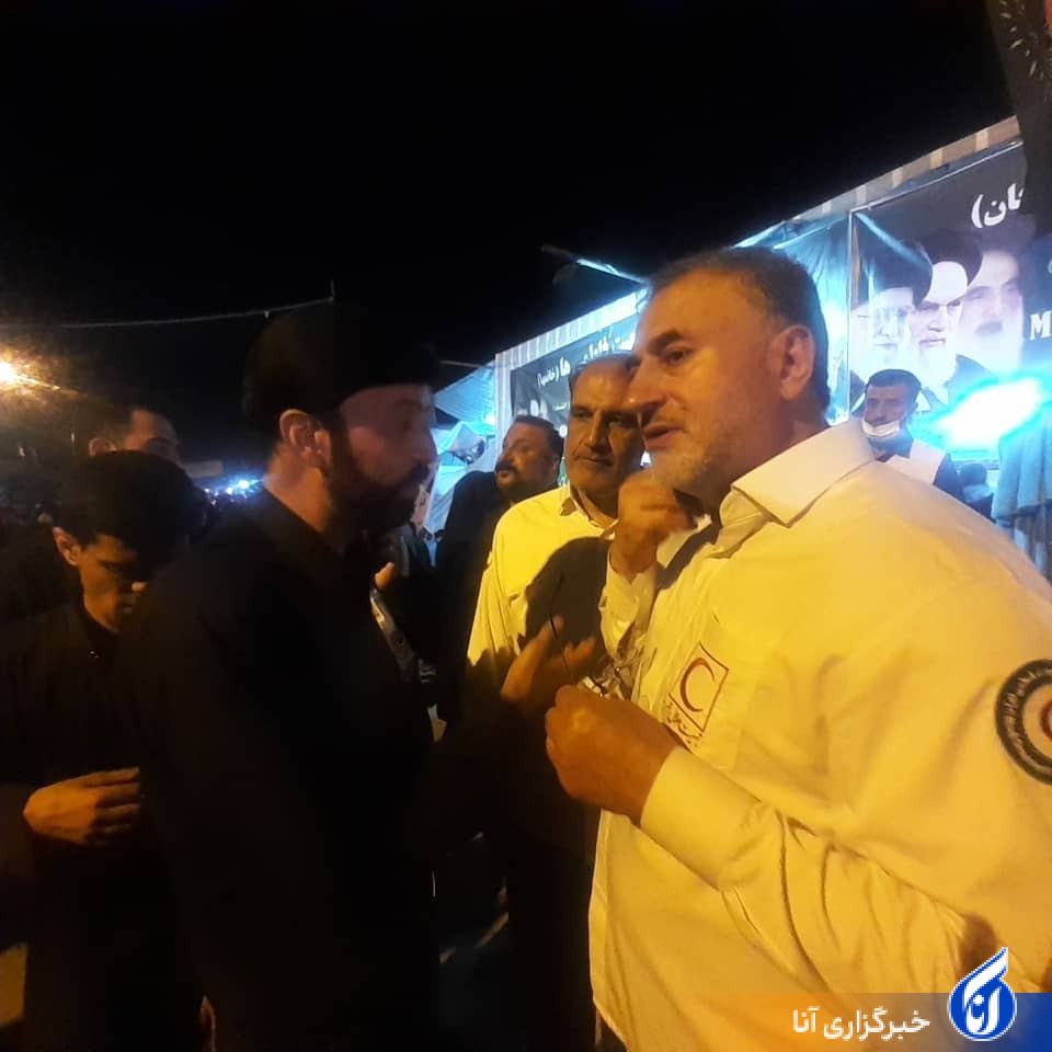 حضور رئیس دانشگاه آزاد اسلامی در موکب منتظران ظهور قم+عکس