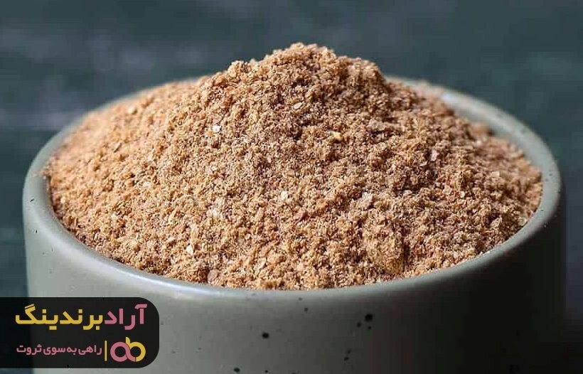 استفاده پودر لیمو ترش در سالاد و غذا به عنوان چاشنی