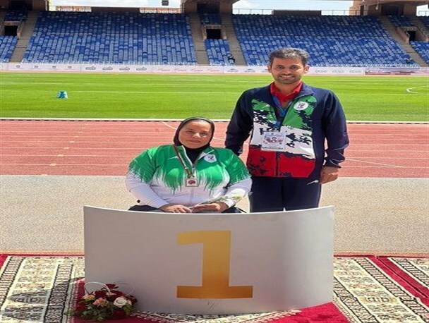 نایب قهرمانی ایران در رقابت‌های پارادوومیدانی گرندپری+عکس