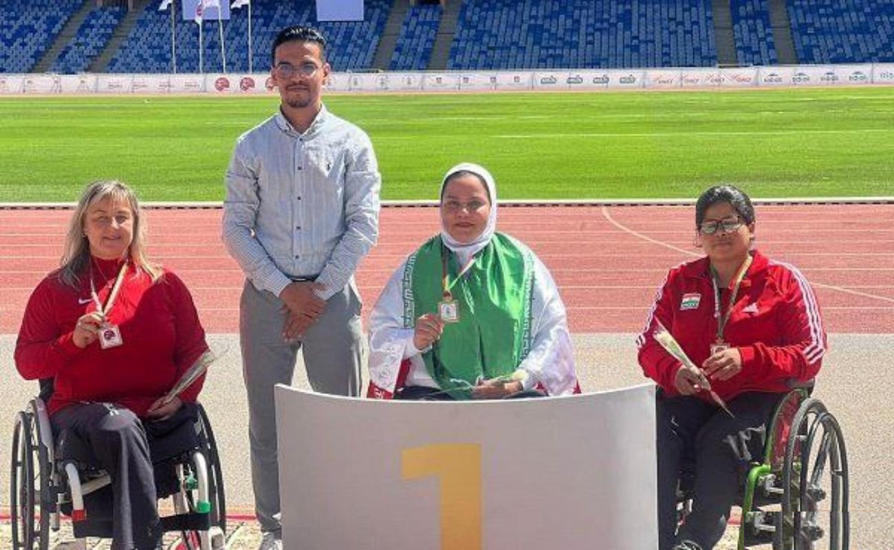 نایب قهرمانی ایران در رقابتهای پارادوومیدانی گرندپری+عکس نایب قهرمانی ایران در رقابتهای پارادوومیدانی گرندپری+عکس