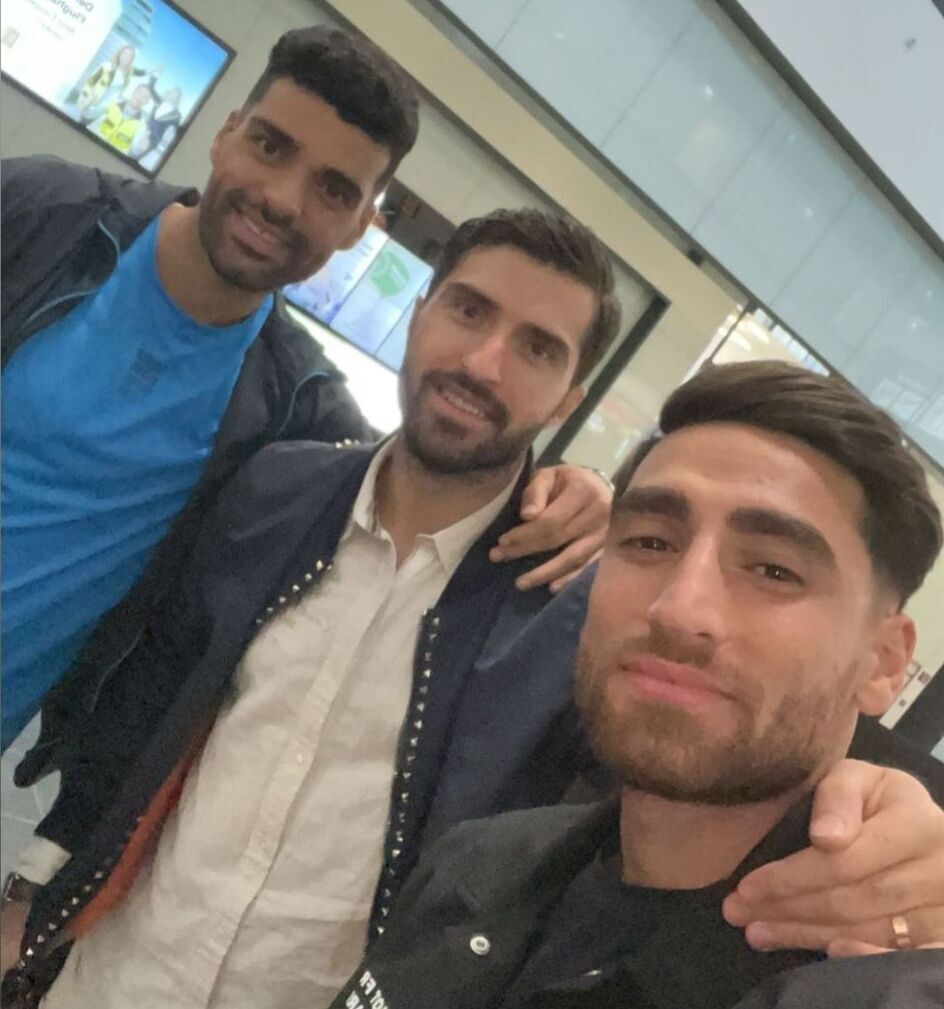 مثلث هجومی لژیونر ایران به اتریش رسیدند مثلث هجومی لژیونر ایران به اتریش رسیدند