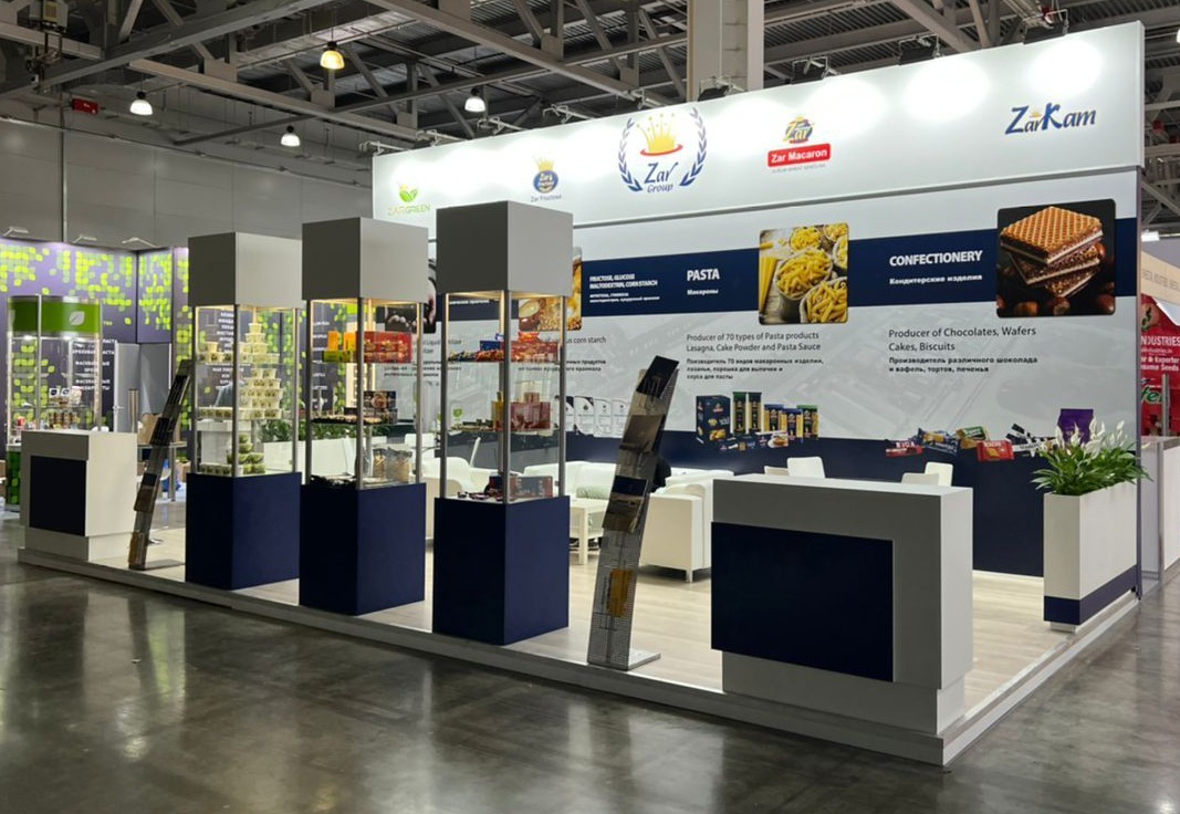 حضور پررنگ گروه صنعتی زر در نمایشگاه صنایع غذایی روسیه حضور پررنگ گروه صنعتی زر در نمایشگاه صنایع غذایی روسیه