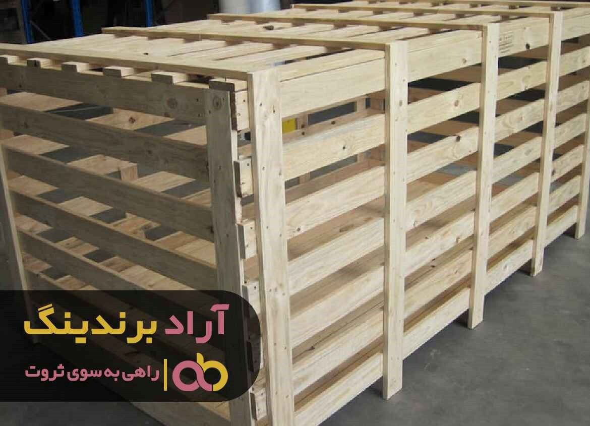 پالت چوبی حمل بار یکبار مصرف کرج