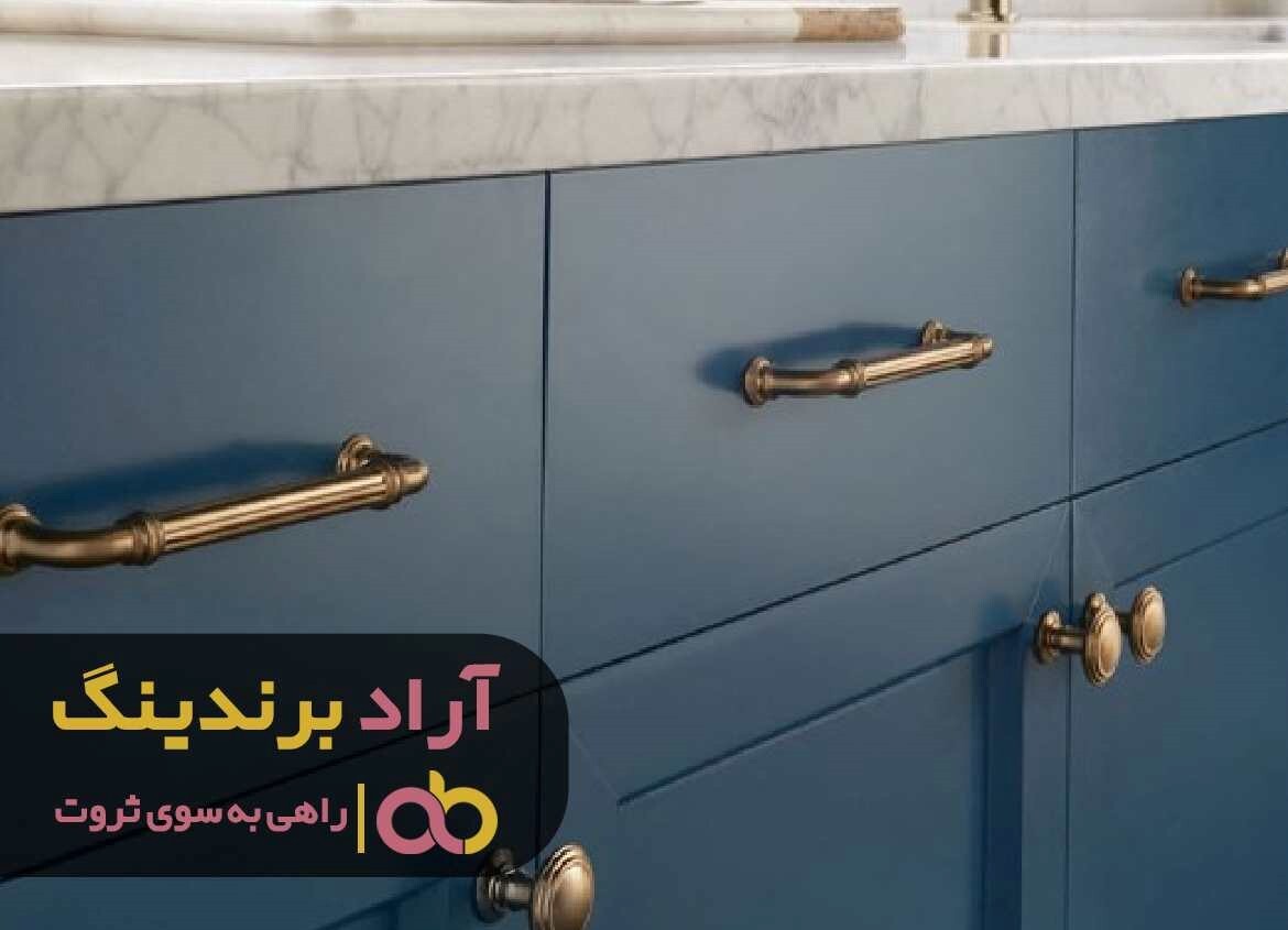 خرید عمده دستگیره چوبی کابینت روشویی