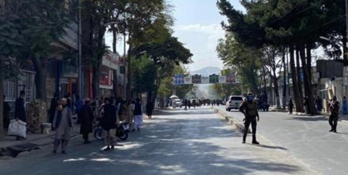 انفجار مقابل مسجد محمد وزیر اکبرخان کابل