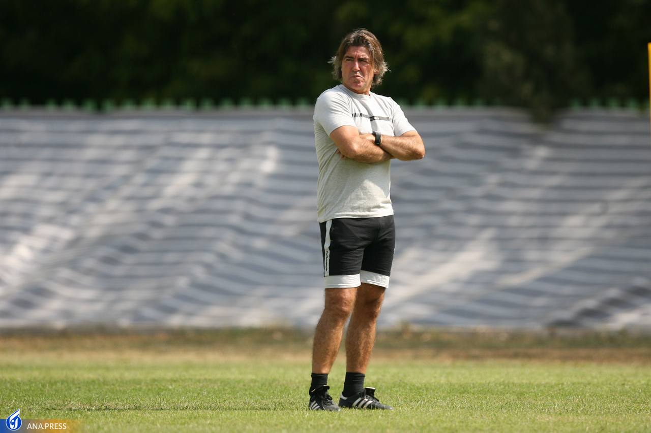 ژست‌های جالب ساپینتو در تمرین استقلال یک روز بعد از طوفان!+عکس