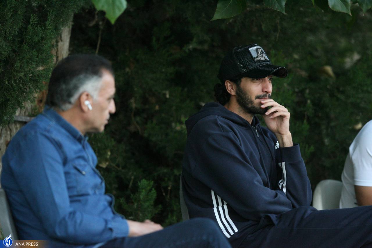 مدافع استقلال با آبی ها تمرین نکرد+عکس مدافع استقلال با آبی ها تمرین نکرد+عکس