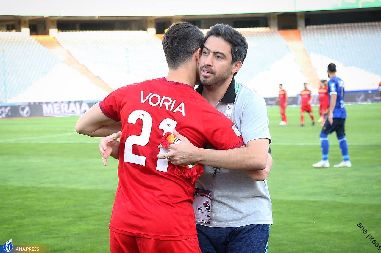 دو چهره جذاب دیدار استقلال و فولاد در یک قاب ویژه+عکس