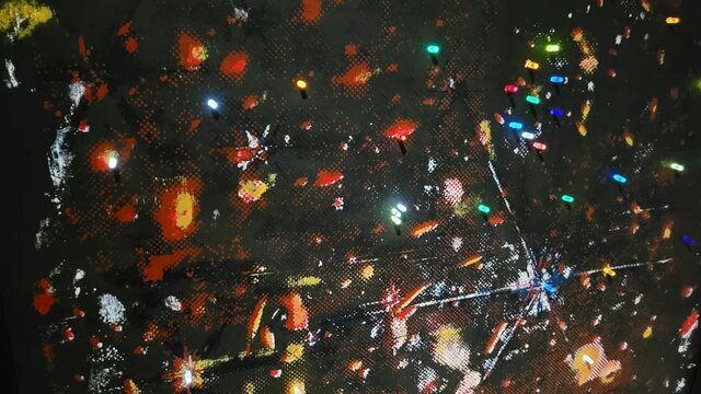 از خلق یک اثر هنری با الهام از تصویر «جیمز وب» تا فوران استرومبولی از خلق یک اثر هنری با الهام از تصویر «جیمز وب» تا فوران استرومبولی