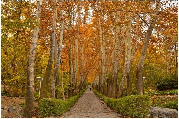 جاهای دیدنی تهران در پاییز