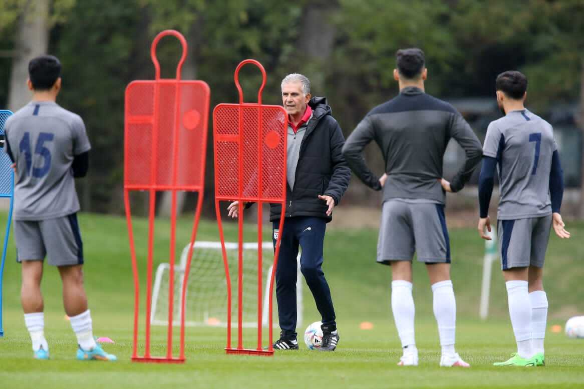 توصیه کی‌روش به بازیکنان در اردوی اتریش