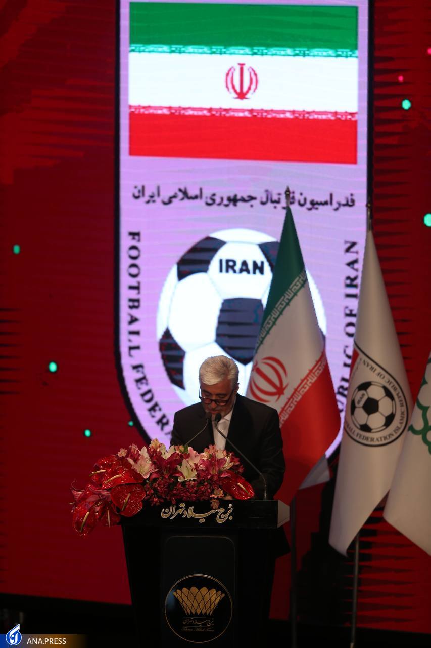 تصاویری جالب از مراسم رونمایی از پیراهن تیم ملی فوتبال