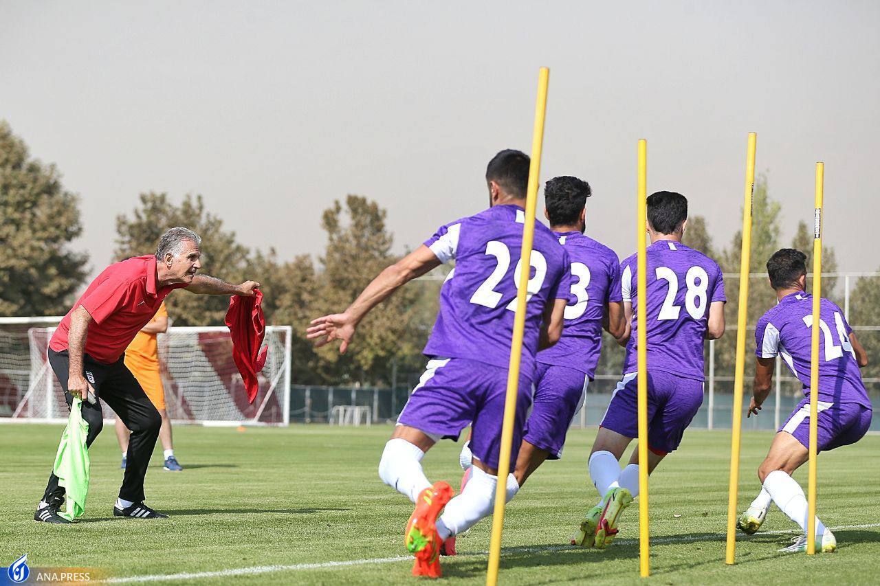 پایان مرحله سوم ارزیابی فنی بازیکنان در روز حرکات جالب توجه کیروش+تصاویر پایان مرحله سوم ارزیابی فنی بازیکنان در روز حرکات جالب توجه کیروش+تصاویر