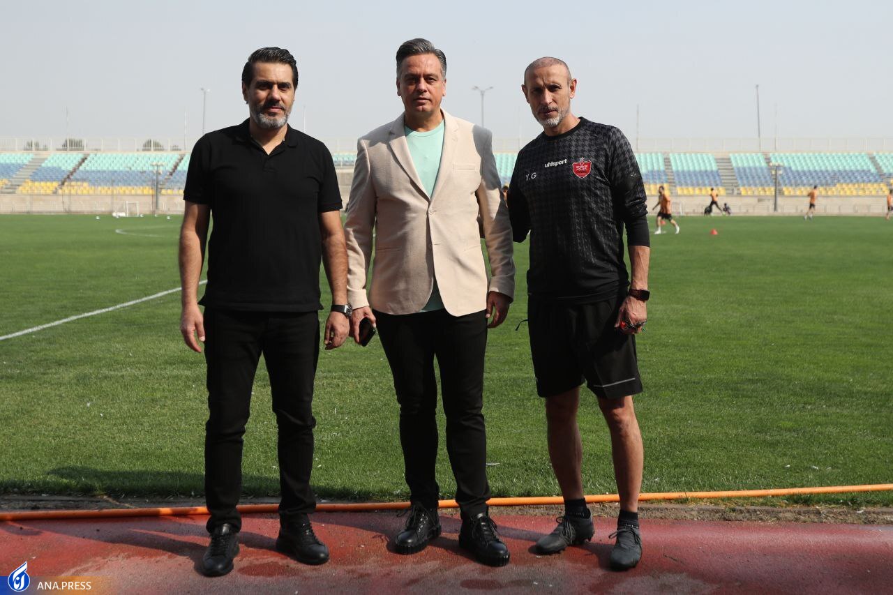 تمرین پرسپولیس با حضور چهره محبوب+ عکس