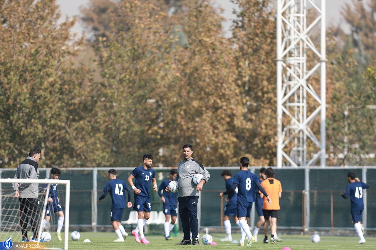 آخرین تمرین شاگردان کی‌روش در مرکز ملی فوتبال+تصاویر