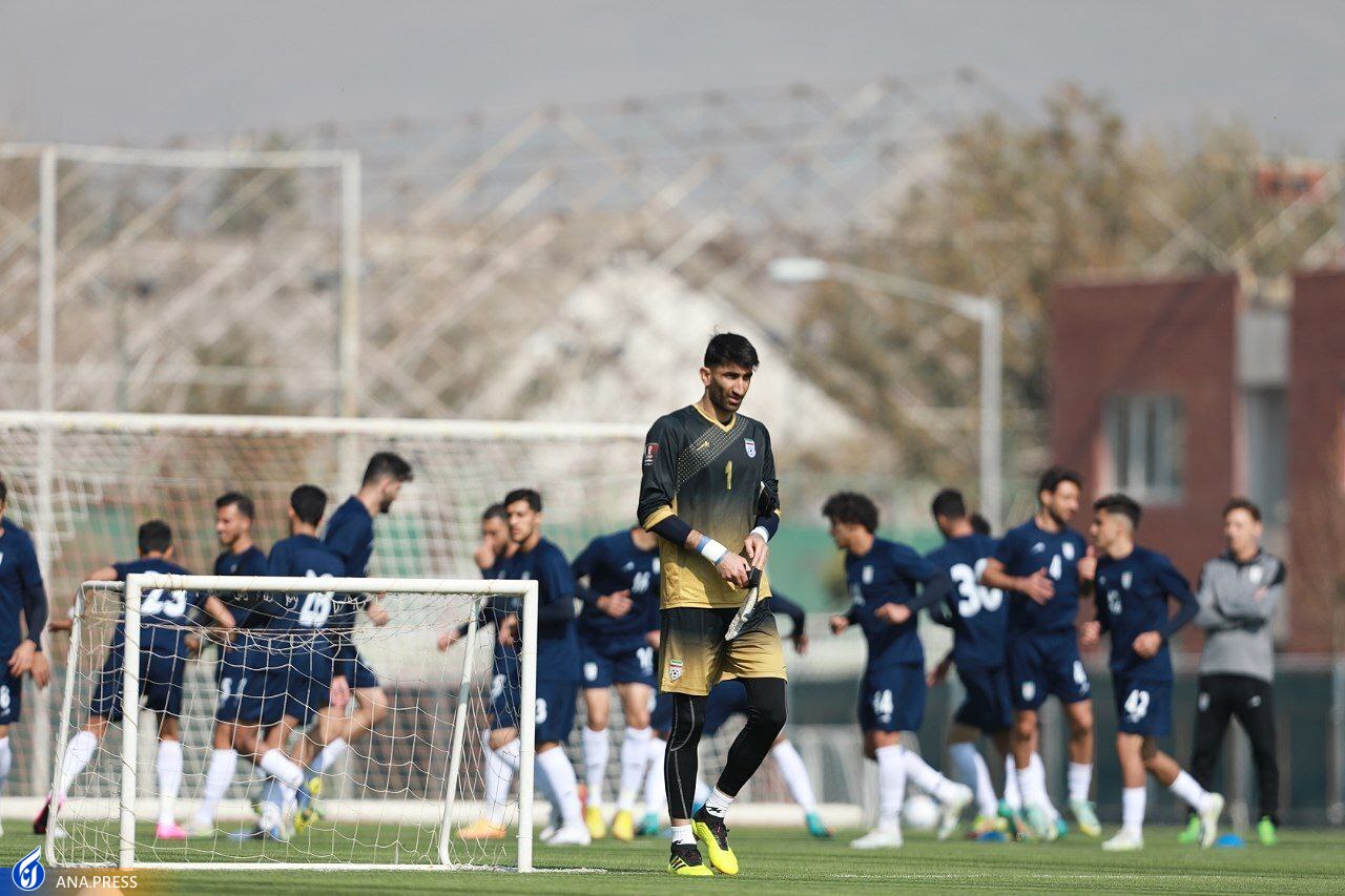 آخرین تمرین شاگردان کی‌روش در مرکز ملی فوتبال+تصاویر