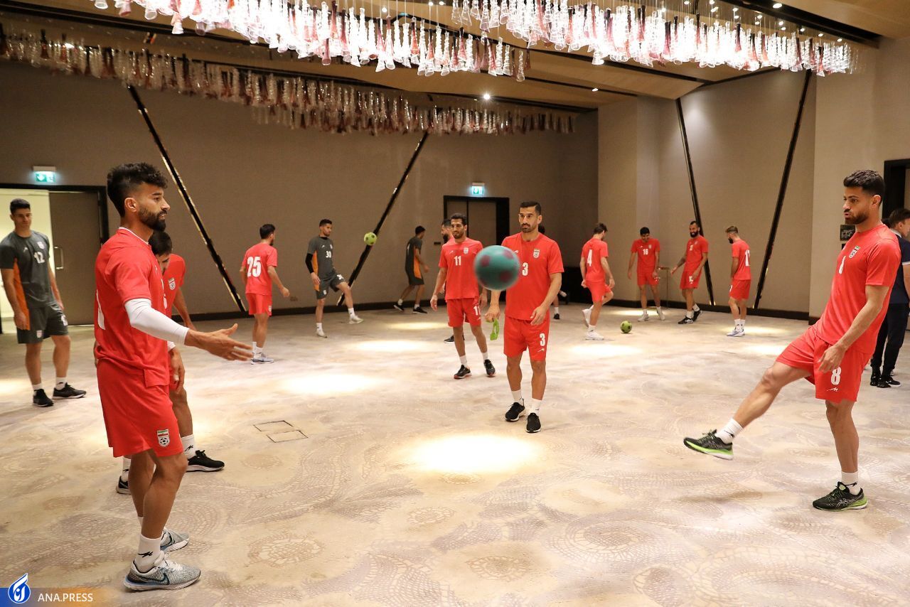 شاگردان کی روش در هتل تمرین کردند+عکس شاگردان کی روش در هتل تمرین کردند+عکس