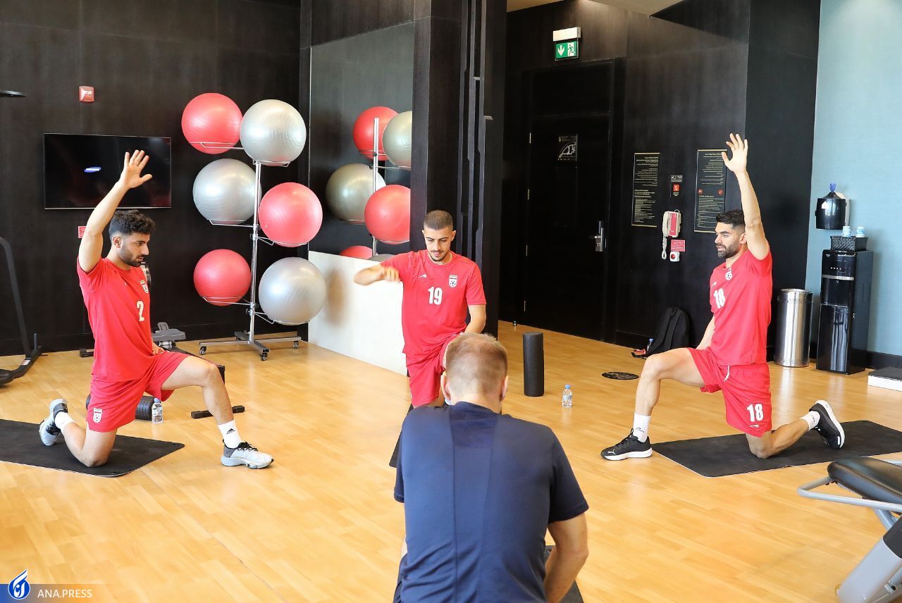 شاگردان کی روش در هتل تمرین کردند+عکس شاگردان کی روش در هتل تمرین کردند+عکس