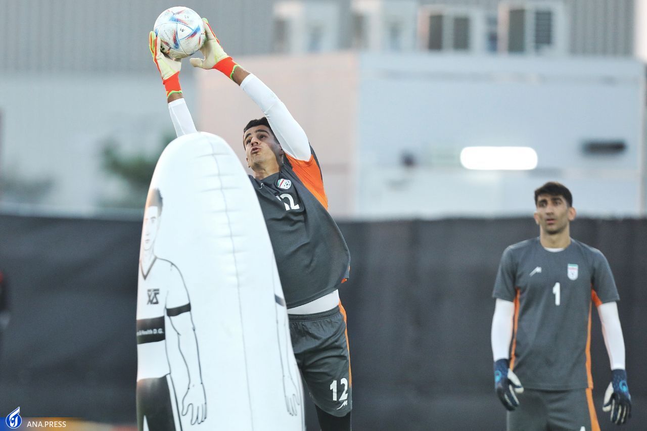 گزارش تصویری از اولین تمرین و نشست خبری سرمربی تیم ملی در قطر