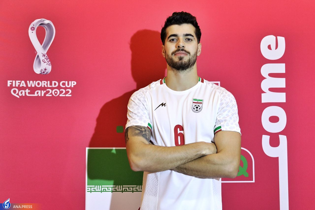 واکنش های جالب بازیکنان تیم ملی با پیراهن های جدید مقابل دوربین فیفا +تصاویر