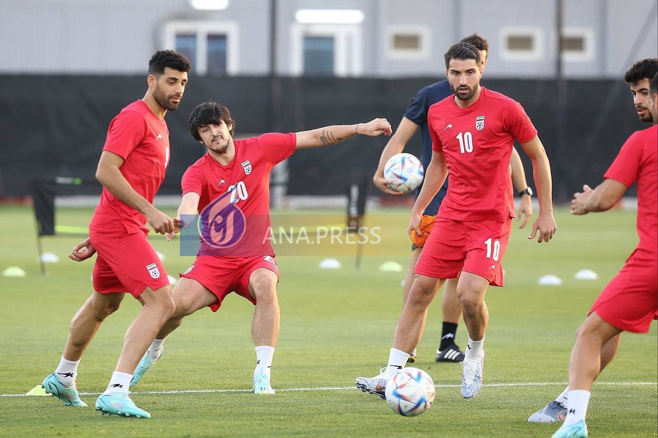 ستاره تیم ملی ایران آماده سازب با انگلیس شد+ عکس